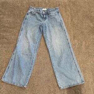 PacSun Flare Jeans in Light Blue